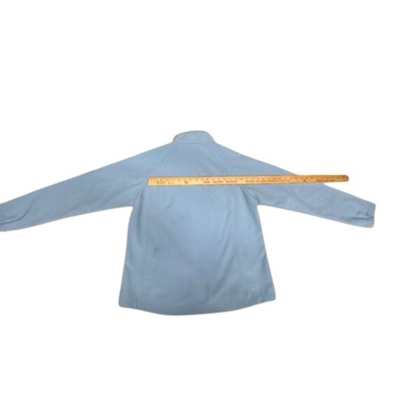 "BLACK DIAMOND" Baby Blue Full Zip Fleece Jacket SZ L Women's Water Resistant - Picture 12 of 12